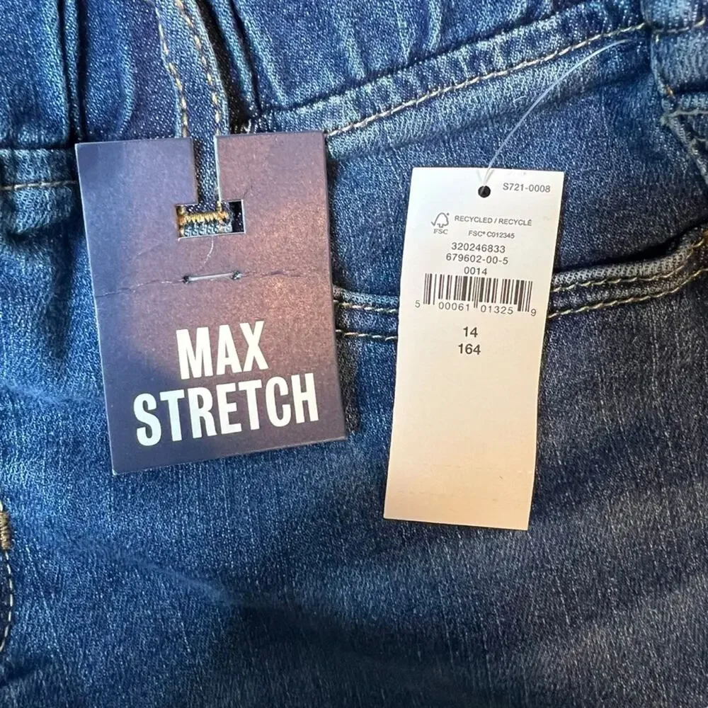 Gap Kids Girls Denim Jeggings Size 14 NWT